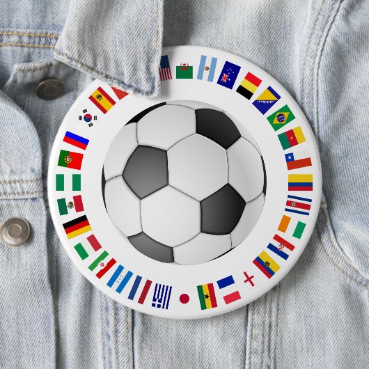 SOCCER RONDE BUTTON 6,0 CM (In situ)