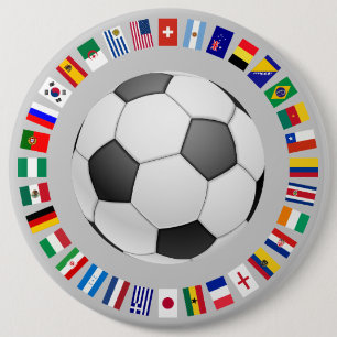 SOCCER RONDE BUTTON 6,0 CM