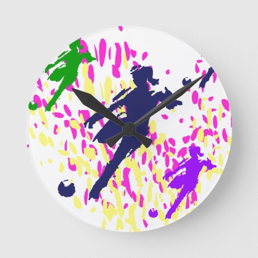 SOCCER RONDE KLOK (Voorkant)