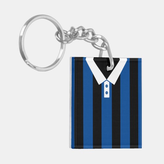 Soccer Rugby Jersey Keyring Sleutelhanger (Voorkant Links)