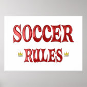 Soccer Rules Poster (Voorkant)