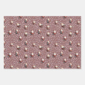 Soccer Santa on Rose Taupe Inpakpapier Vel (Voorkant 2)