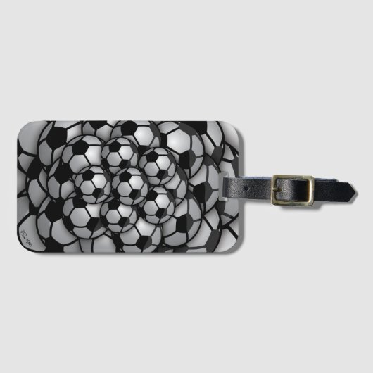 Soccer Season Bagagelabel (Voorkant (horizontaal))