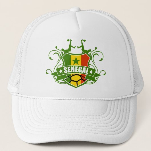 soccer_SENEGAL Trucker Pet (Voorkant)