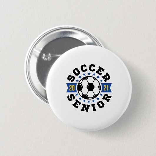 Soccer Senior 2021 Ronde Button 5,7 Cm (Voorkant /achterkant)