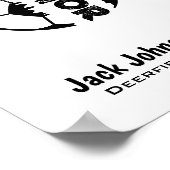 Soccer Senior Night Poster voor handtekeningen (Hoek)