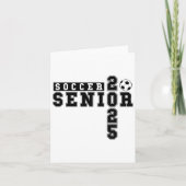 Soccer Senior Night Soccer Senior 2025 Afstuderen Kaart (Voorkant)