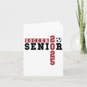 Soccer Senior Night Soccer Senior 2025 Afstuderen Kaart