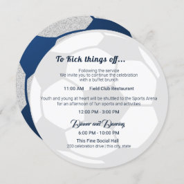 Soccer Sport Bar Mitzvah - Gegevens en informatie Kaart