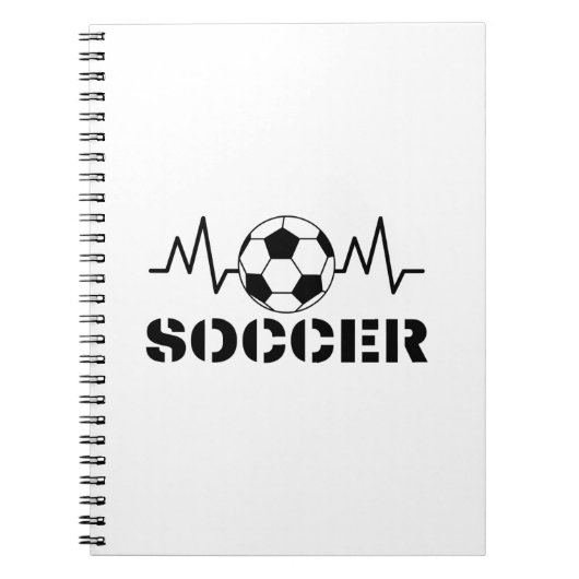 Soccer sports notitieboek (Voorkant)