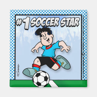 Soccer Star Magneet