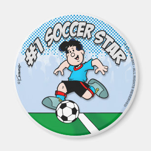 Soccer Star Magneet