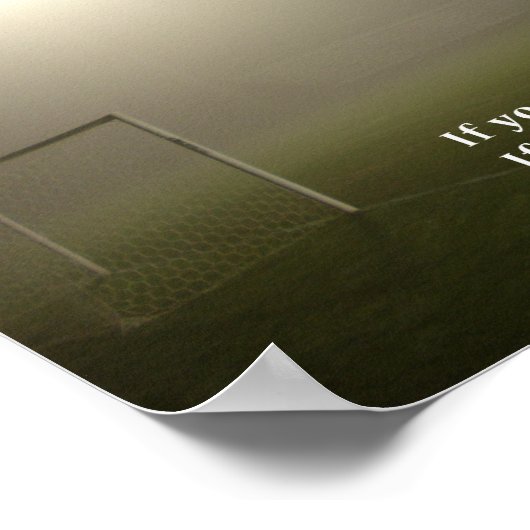 Soccer Star Motivatie Poster (Hoek)