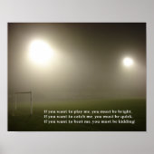Soccer Star Motivatie Poster (Voorkant)