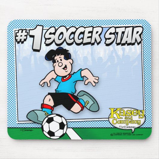 Soccer Star Muismat (Voorkant)