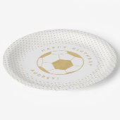 Soccer Star Papieren Bordje (Gekanteld)