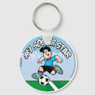 Soccer Star Sleutelhanger