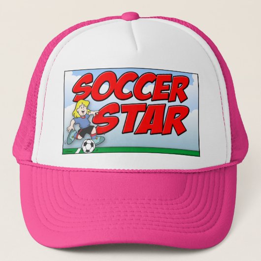 Soccer Star Trucker Pet (Voorkant)