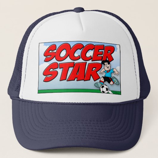 Soccer Star Trucker Pet (Voorkant)