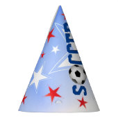 Soccer Star Verjaardag Feesthoedjes (Links)