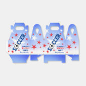 Soccer Star verjaardagsfeestje Bedankdoosjes (Uitgevouwen)