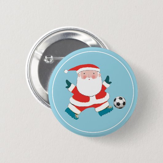 Soccer Stocking Stuffer Ronde Button 5,7 Cm (Voorkant /achterkant)