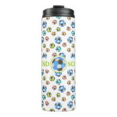 Soccer Team Cadeft Thermosbeker (Voorkant)