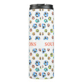 Soccer Team Cadeft Thermosbeker (Achterkant)