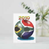 Soccer Team Gear Briefkaart (Staand voorkant)