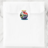 Soccer Team Gear Ronde Sticker (Tas)