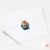 Soccer Team Gear Ronde Sticker (Envelop)