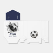 Soccer Team Party Sports Event Favor Box Bedankdoosjes (Uitgevouwen)