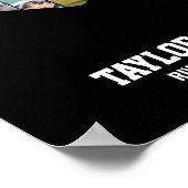 Soccer Team Sports Custom Photo Collage Senior Poster (Hoek)