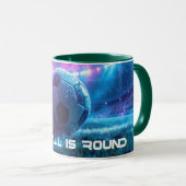 SOCCER - THE BALL IS ROUND - FOOTBALL MOK (Voorkant rechts)