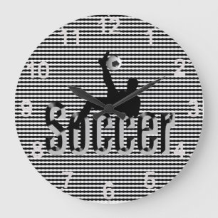 Soccer The Game, Large Wall Clock Grote Klok