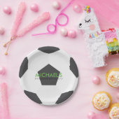 Soccer Theenmaal Party Papieren Bordje (Feest)