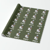  Soccer Theme Gift Wrap Cadeaupapier (Uitgerold)