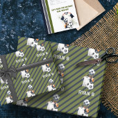  Soccer Theme Gift Wrap Cadeaupapier