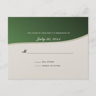 Soccer Theme Response Card RSVP Kaartje