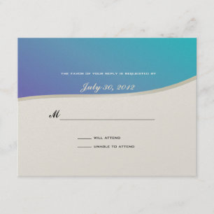 Soccer Theme Response Card RSVP Kaartje