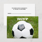 Soccer Thmed RSVP (Voorkant / Achterkant)