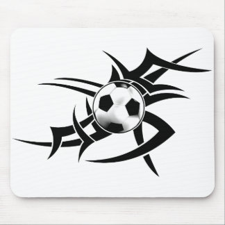Soccer Tribal Mousepad Muismat