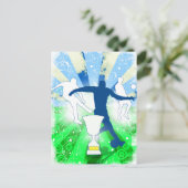 Soccer Trophy Briefkaart (Staand voorkant)