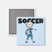 SOCCER Tshirts en cadeaus Magneet (Voorkant / Achterkant)
