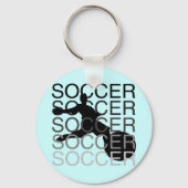 SOCCER Tshirts en cadeaus Sleutelhanger (Voorkant)