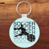 SOCCER Tshirts en cadeaus Sleutelhanger (Voorkant)