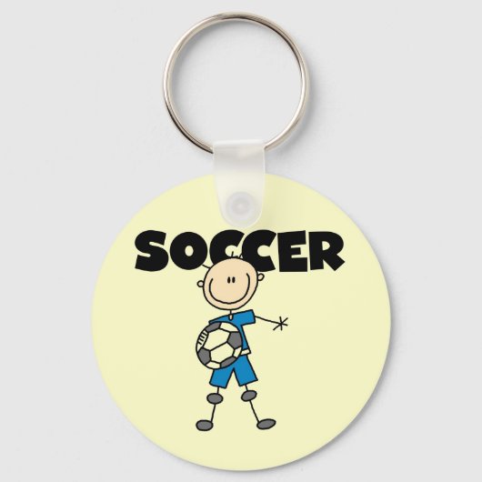 SOCCER Tshirts en cadeaus Sleutelhanger (Voorkant)