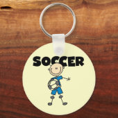 SOCCER Tshirts en cadeaus Sleutelhanger (Voorkant)