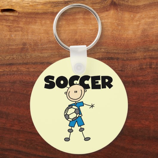 SOCCER Tshirts en cadeaus Sleutelhanger (Voorkant)