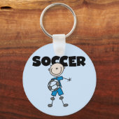 SOCCER Tshirts en cadeaus Sleutelhanger (Voorkant)